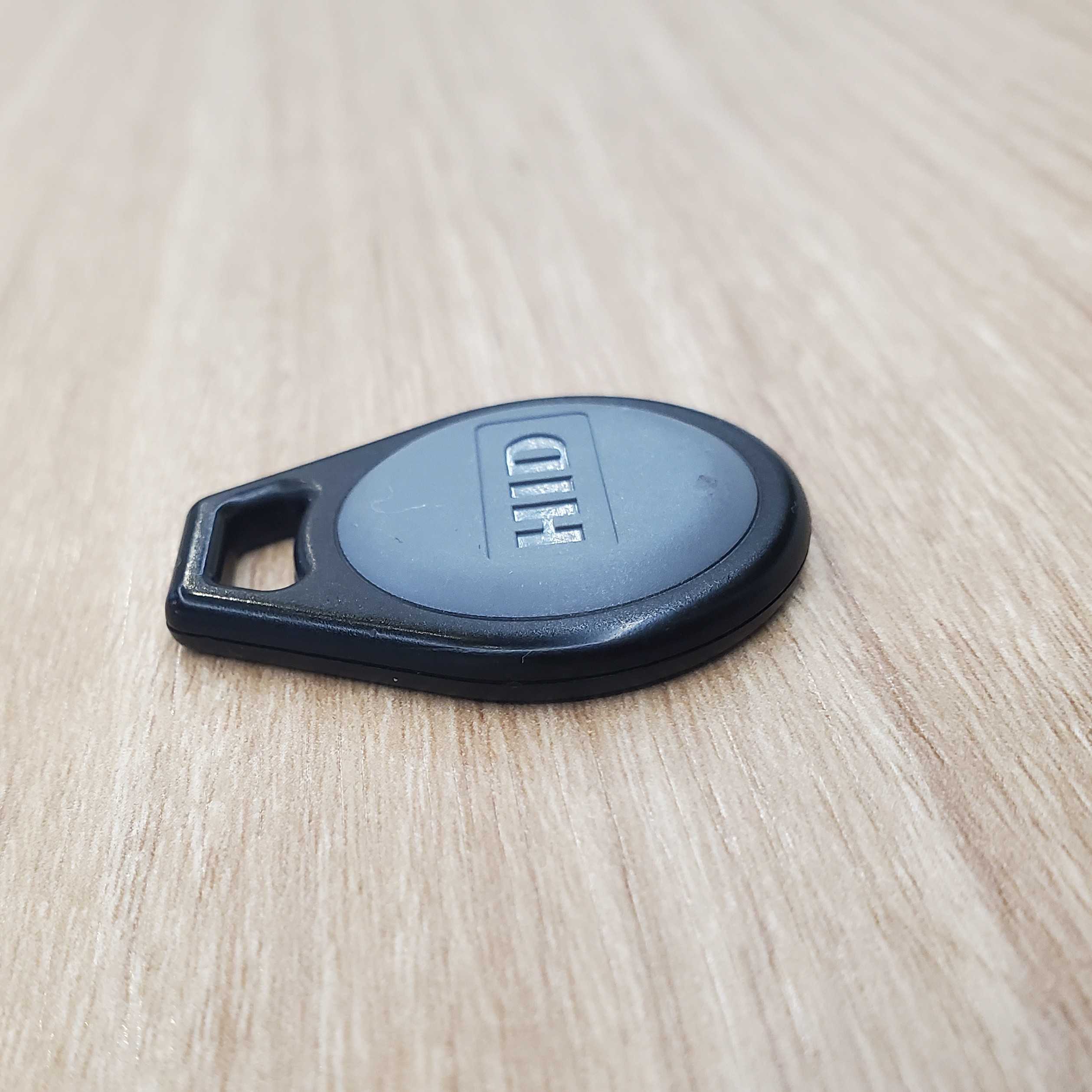 Image of a fob key from a side-facing angle